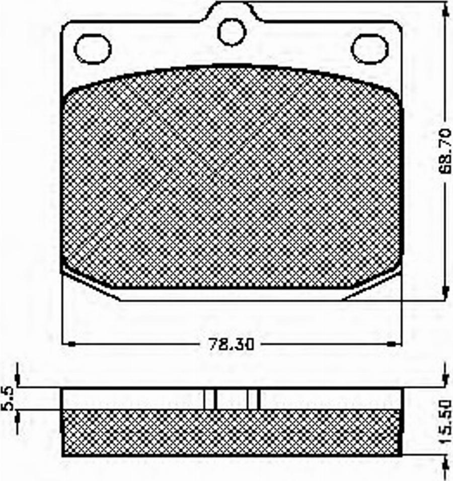 Spidan 32664 - Bremžu uzliku kompl., Disku bremzes autospares.lv