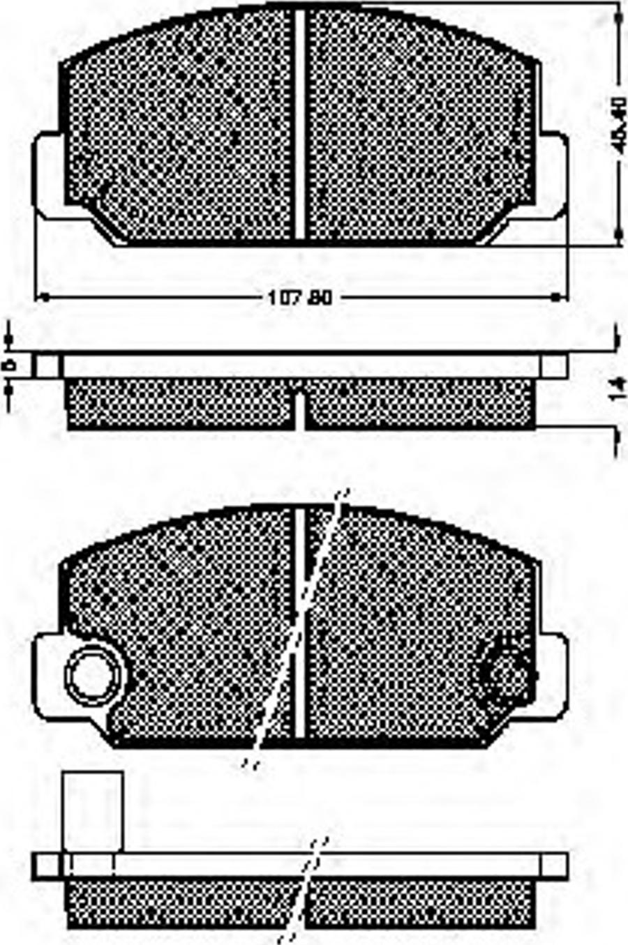 Spidan 32601 - Bremžu uzliku kompl., Disku bremzes www.autospares.lv