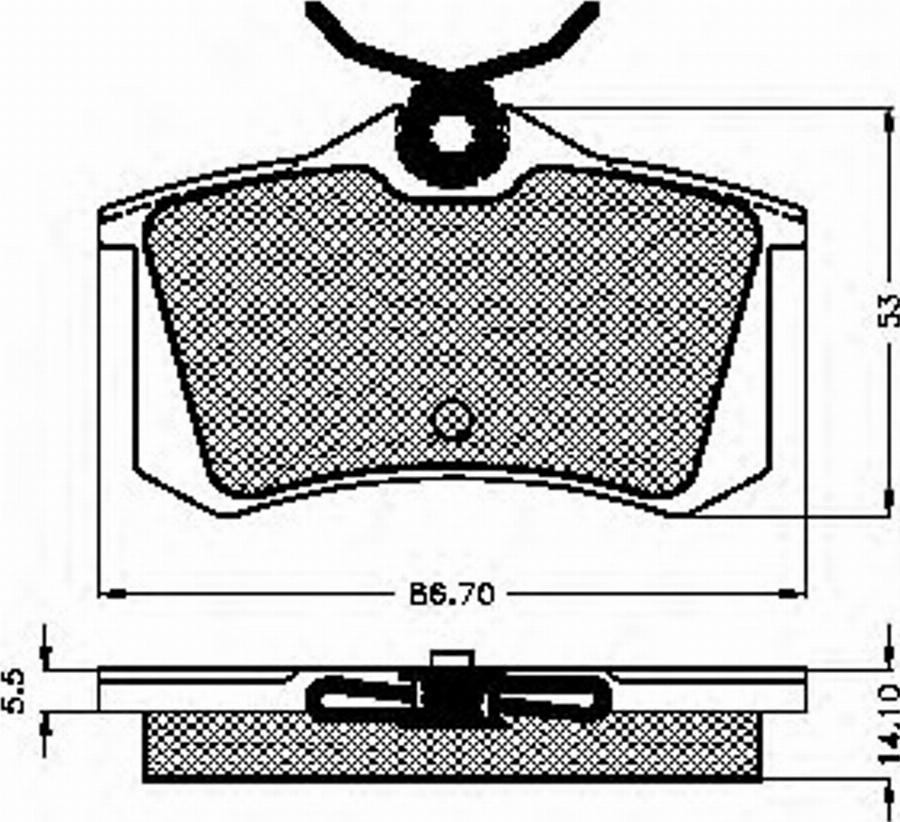 Spidan 32639 - Bremžu uzliku kompl., Disku bremzes autospares.lv