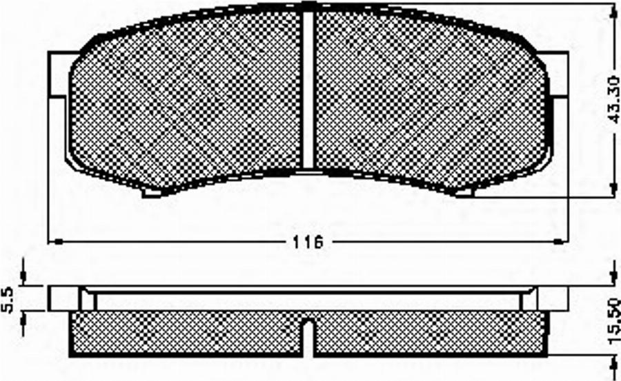 Spidan 32037 - Bremžu uzliku kompl., Disku bremzes www.autospares.lv