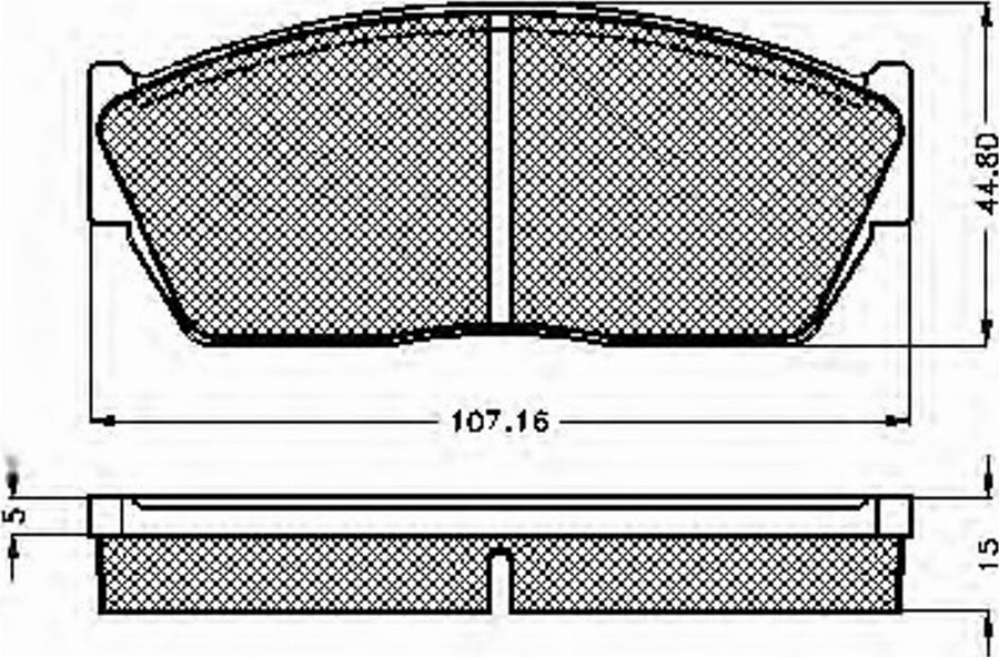 Spidan 32141 - Brake Pad Set, disc brake www.autospares.lv