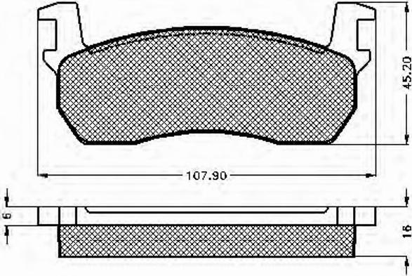 Spidan 32137 - Тормозные колодки, дисковые, комплект www.autospares.lv