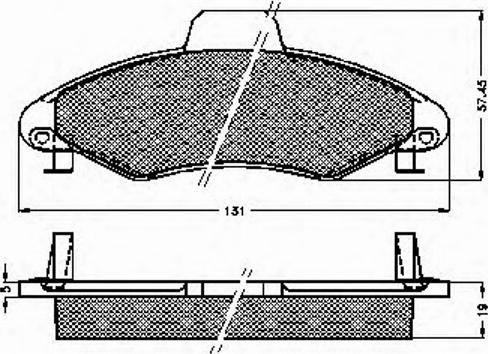 Spidan 32310 - Тормозные колодки, дисковые, комплект www.autospares.lv