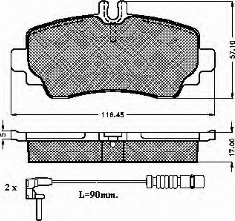 Spidan 32298 - Bremžu uzliku kompl., Disku bremzes autospares.lv