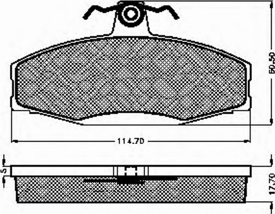 Spidan 32265 - Bremžu uzliku kompl., Disku bremzes www.autospares.lv