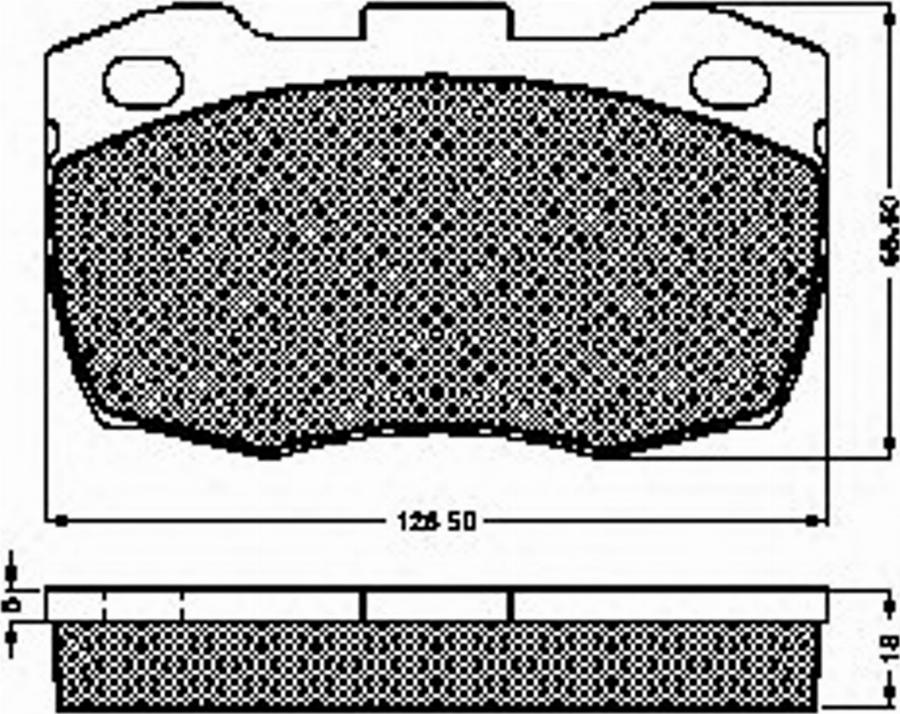 Spidan 32261 - Bremžu uzliku kompl., Disku bremzes www.autospares.lv