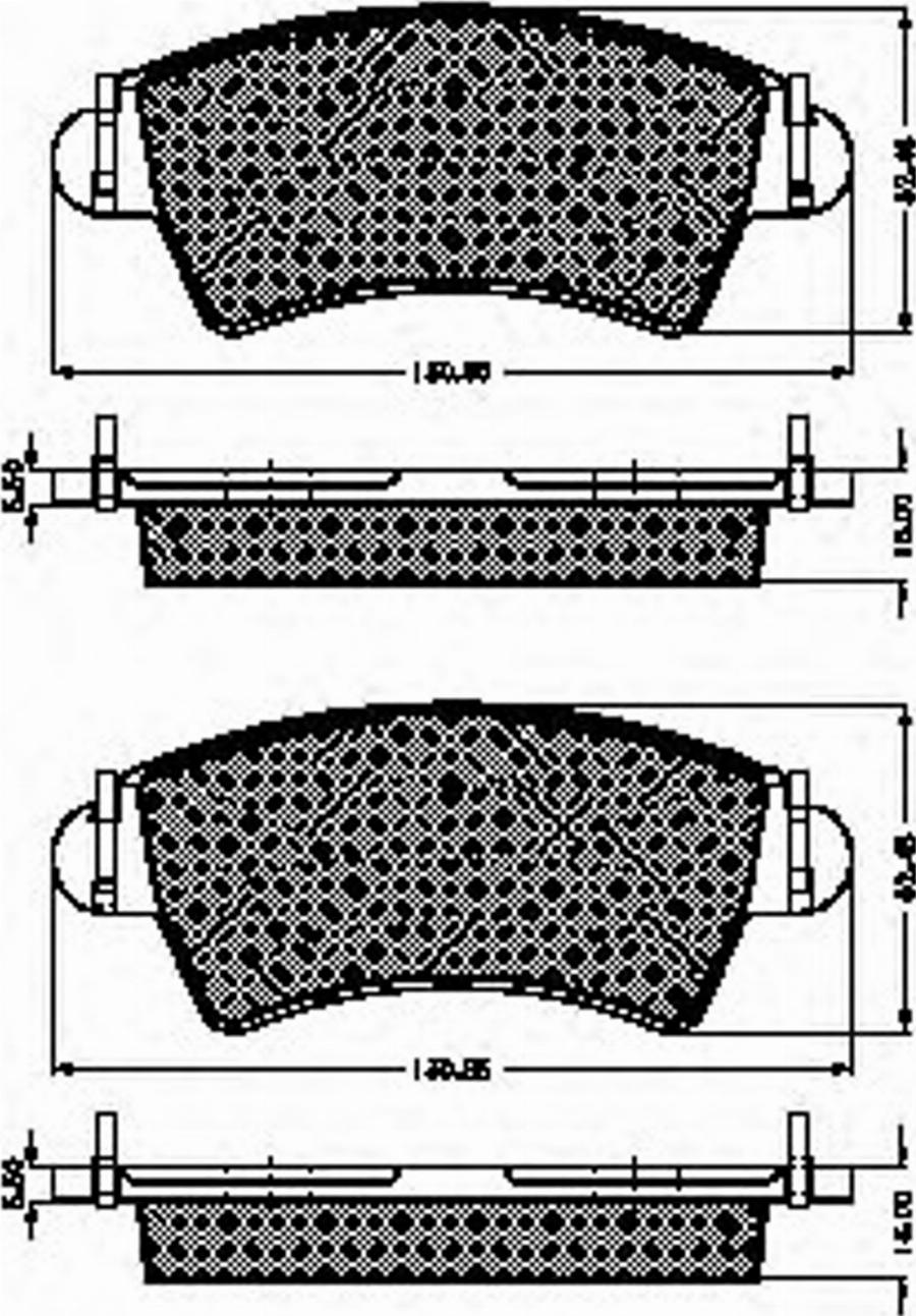 Spidan 32791 - Bremžu uzliku kompl., Disku bremzes www.autospares.lv