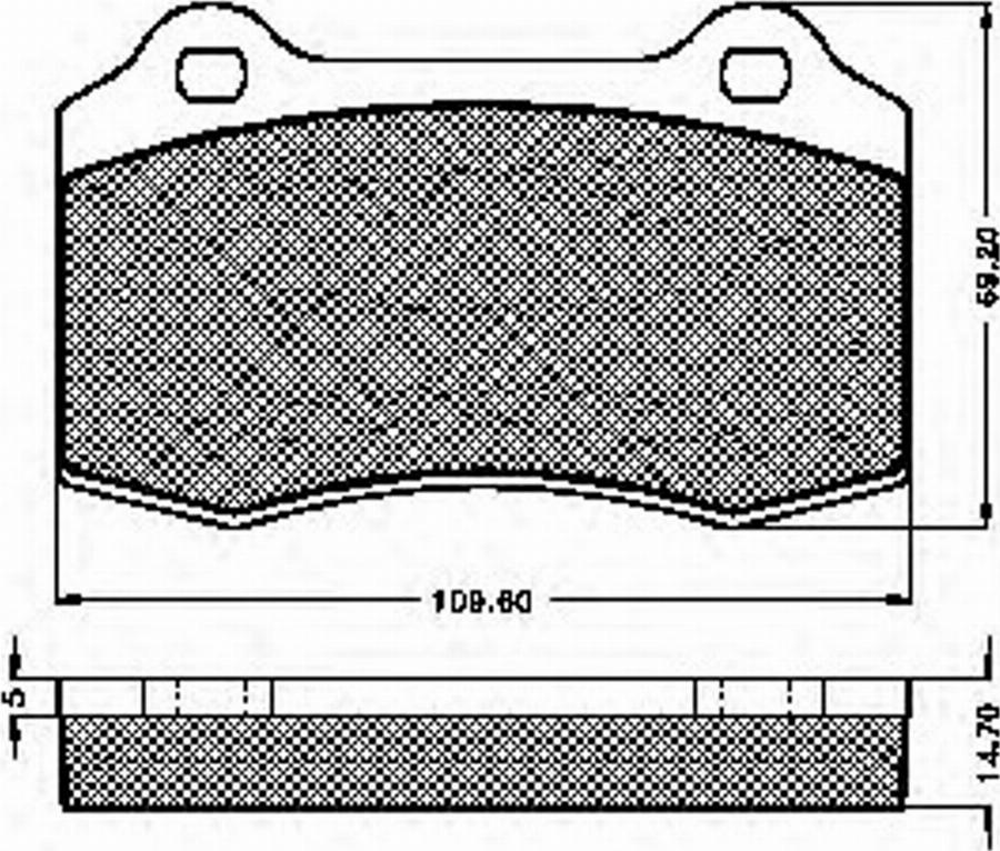 Spidan 32797 - Bremžu uzliku kompl., Disku bremzes www.autospares.lv