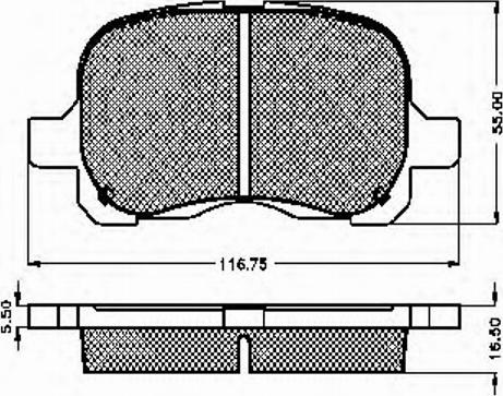 Spidan 32751 - Bremžu uzliku kompl., Disku bremzes www.autospares.lv