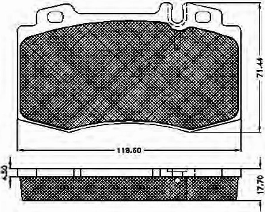 Spidan 32769 - Bremžu uzliku kompl., Disku bremzes autospares.lv