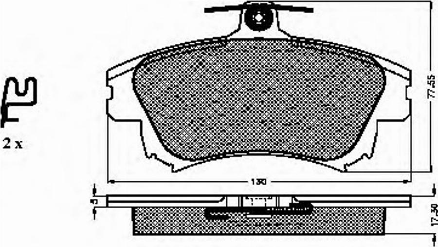 Spidan 32732 - Bremžu uzliku kompl., Disku bremzes autospares.lv