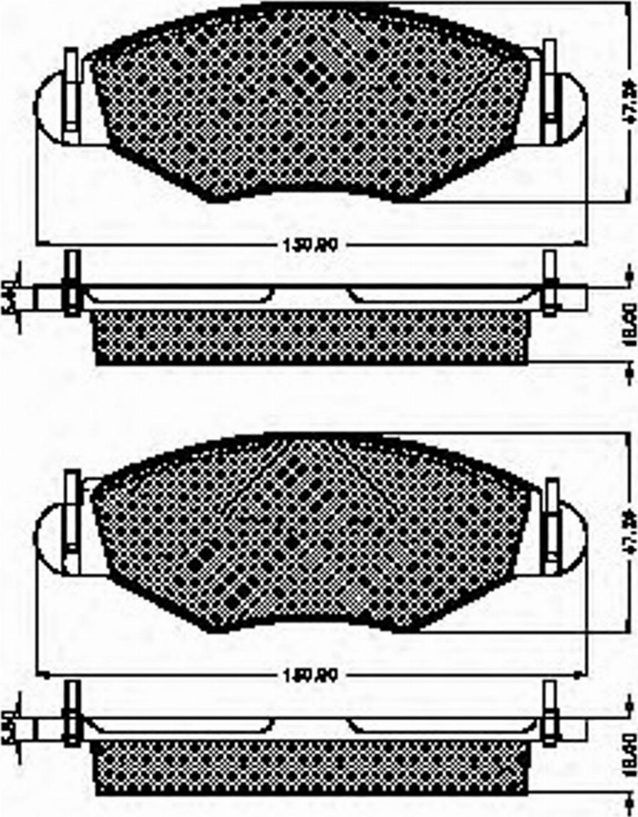 Spidan 32771 - Bremžu uzliku kompl., Disku bremzes autospares.lv