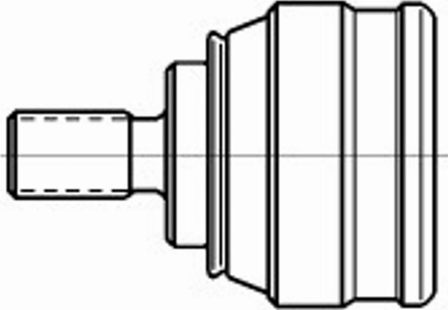 Spidan 24910 - Šarnīru komplekts, Piedziņas vārpsta www.autospares.lv