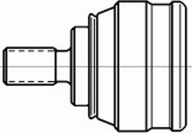 Spidan 24917 - Šarnīru komplekts, Piedziņas vārpsta www.autospares.lv