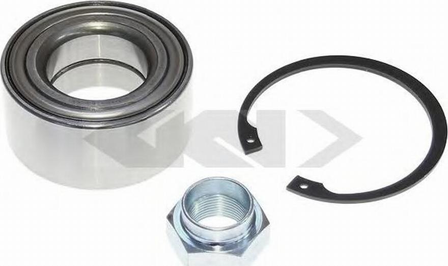 Spidan 26934 - Подшипник ступицы колеса, комплект www.autospares.lv