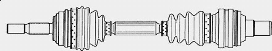 Spidan 21567 - Piedziņas vārpsta autospares.lv