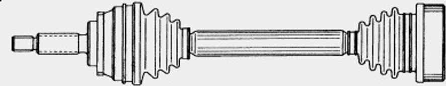 Spidan 23543 - Drive Shaft www.autospares.lv