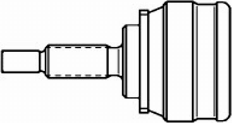 Spidan 22773 - Шарнирный комплект, ШРУС, приводной вал www.autospares.lv