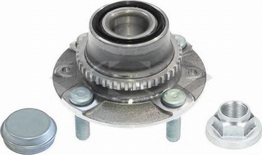 Spidan 27459 - Подшипник ступицы колеса, комплект www.autospares.lv