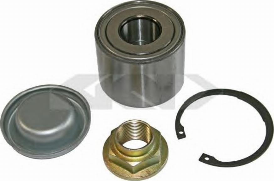 Spidan 27554 - Подшипник ступицы колеса, комплект www.autospares.lv