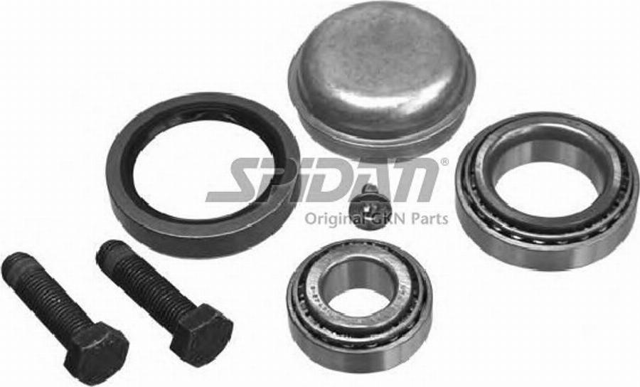 Spidan 27665 - Подшипник ступицы колеса, комплект www.autospares.lv