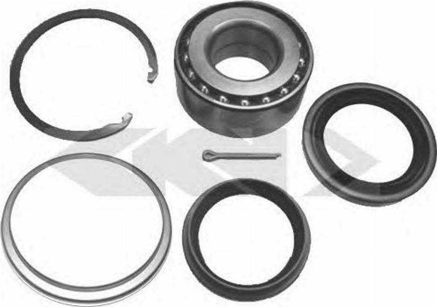 Spidan 27062 - Wheel hub, bearing Kit www.autospares.lv