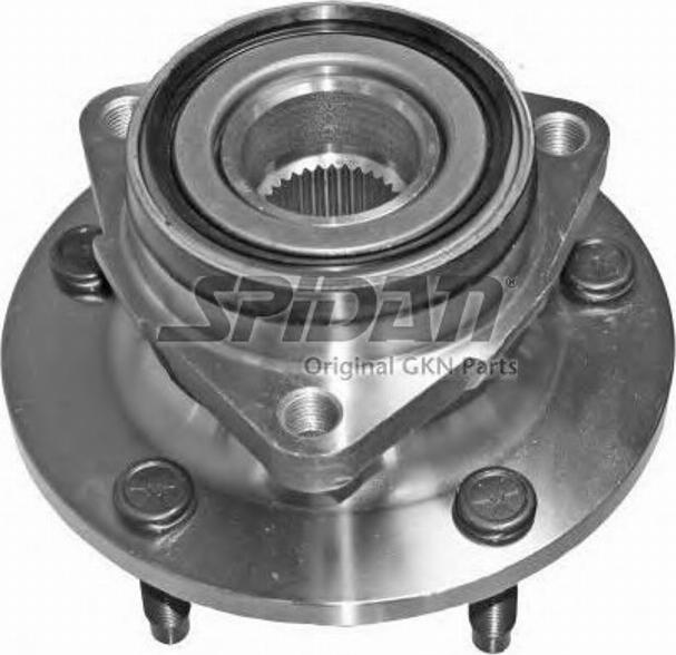 Spidan 27828 - Подшипник ступицы колеса, комплект www.autospares.lv