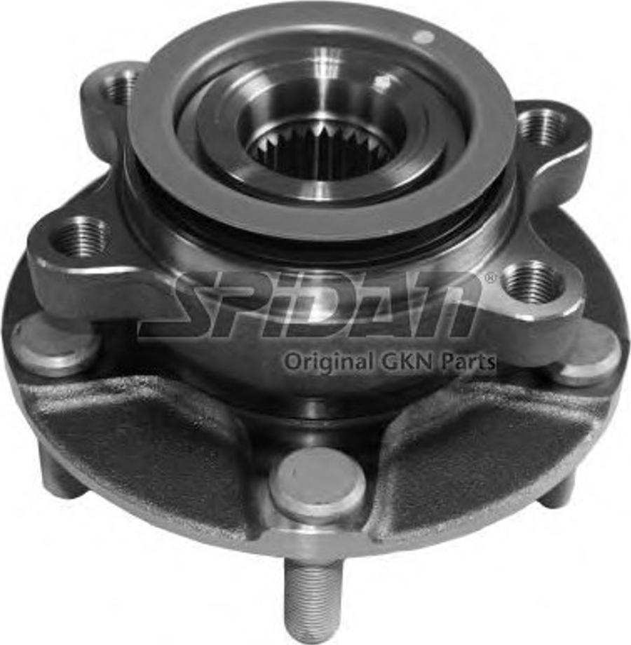 Spidan 27799 - Подшипник ступицы колеса, комплект www.autospares.lv