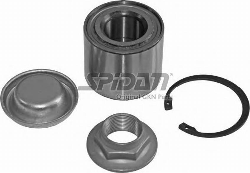 Spidan 27712 - Wheel hub, bearing Kit www.autospares.lv