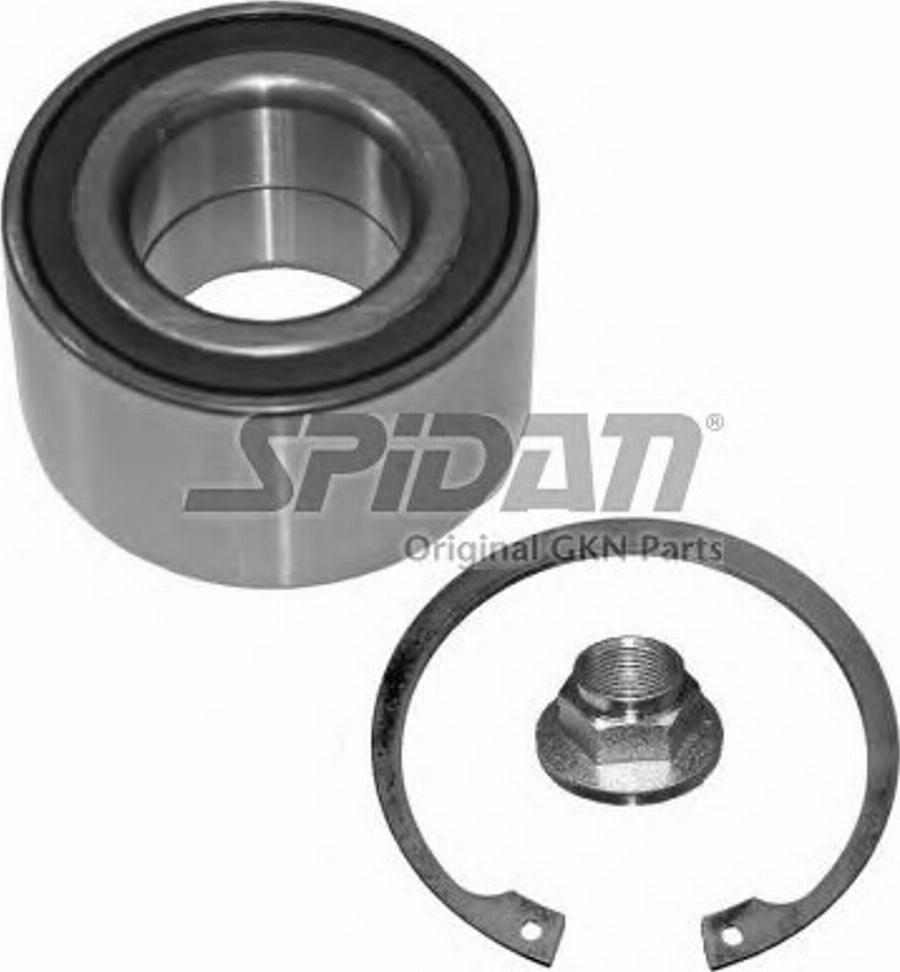 Spidan 27781 - Подшипник ступицы колеса, комплект www.autospares.lv