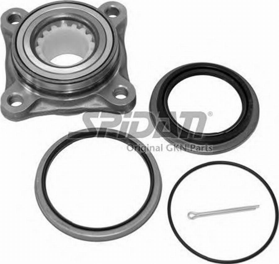 Spidan 72010 - Wheel hub, bearing Kit www.autospares.lv