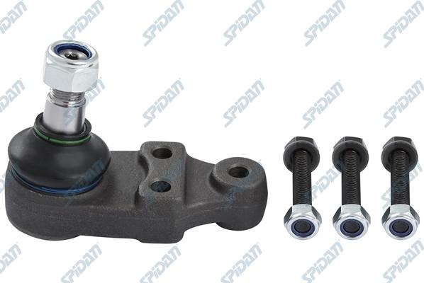 SPIDAN CHASSIS PARTS 45556 - Balst / Virzošais šarnīrs www.autospares.lv