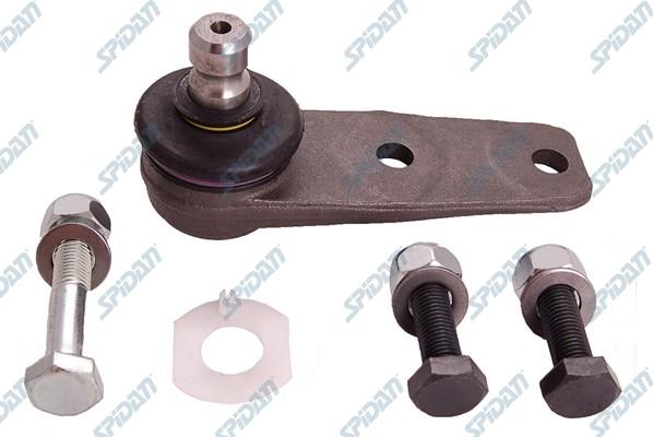 SPIDAN CHASSIS PARTS 46450 - Шаровая опора, несущий / направляющий шарнир www.autospares.lv