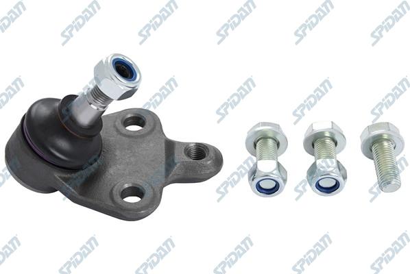 SPIDAN CHASSIS PARTS 46616 - Шаровая опора, несущий / направляющий шарнир www.autospares.lv