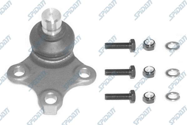 SPIDAN CHASSIS PARTS 46078 - Balst / Virzošais šarnīrs autospares.lv