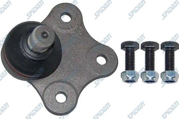 SPIDAN CHASSIS PARTS 46342 - Шаровая опора, несущий / направляющий шарнир www.autospares.lv