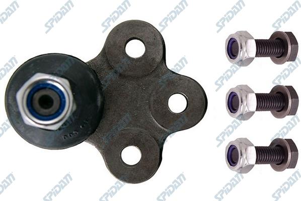 SPIDAN CHASSIS PARTS 40564 - Balst / Virzošais šarnīrs autospares.lv