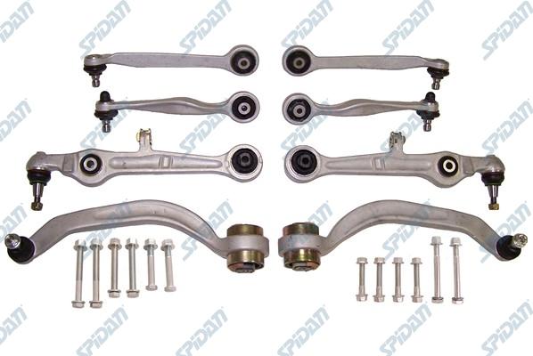 SPIDAN CHASSIS PARTS 40006 - Подвеска колеса, комплект www.autospares.lv