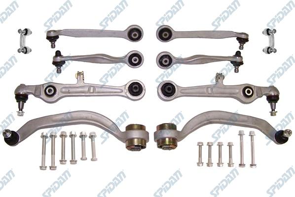 SPIDAN CHASSIS PARTS 40000 - Remkomplekts, Neatk. balstiekārtas šķērssvira www.autospares.lv