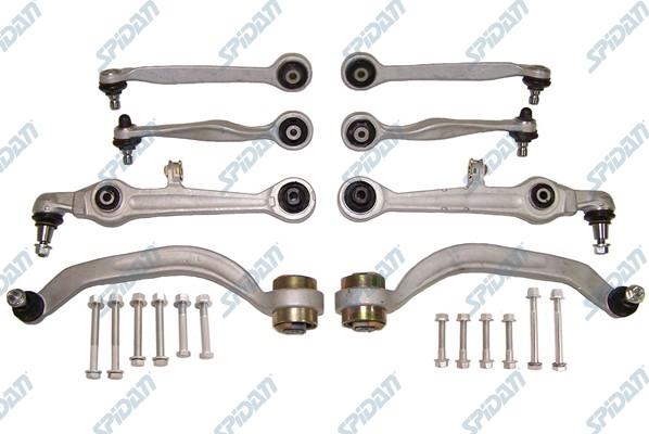 SPIDAN CHASSIS PARTS 40008 - Remkomplekts, Neatk. balstiekārtas šķērssvira www.autospares.lv