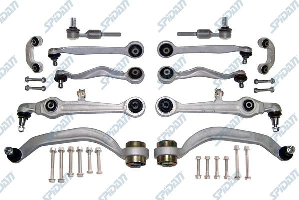 SPIDAN CHASSIS PARTS 40012 - Remkomplekts, Neatk. balstiekārtas šķērssvira www.autospares.lv