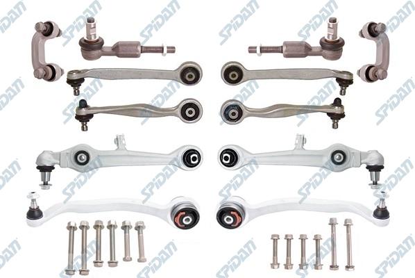 SPIDAN CHASSIS PARTS 40024 - Remkomplekts, Neatk. balstiekārtas šķērssvira www.autospares.lv