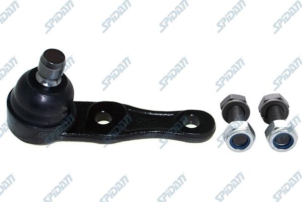 SPIDAN CHASSIS PARTS 40817 - Шаровая опора, несущий / направляющий шарнир www.autospares.lv