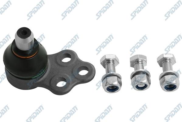 SPIDAN CHASSIS PARTS 59496 - Шаровая опора, несущий / направляющий шарнир www.autospares.lv