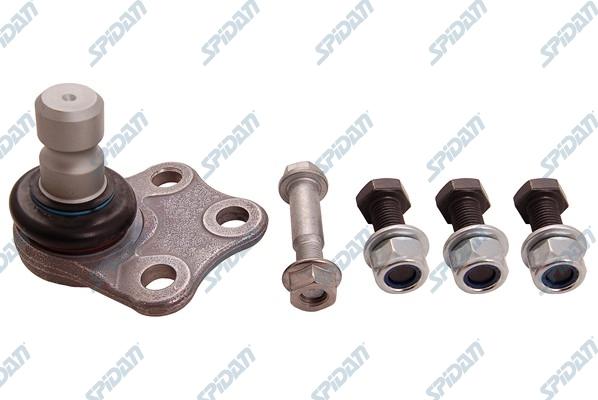 SPIDAN CHASSIS PARTS 59482 - Balst / Virzošais šarnīrs www.autospares.lv