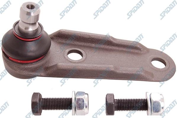 SPIDAN CHASSIS PARTS 50995 - Шаровая опора, несущий / направляющий шарнир www.autospares.lv