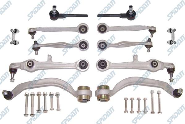 SPIDAN CHASSIS PARTS 50966 - Remkomplekts, Neatk. balstiekārtas šķērssvira www.autospares.lv