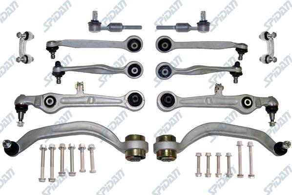 SPIDAN CHASSIS PARTS 50967 - Remkomplekts, Neatk. balstiekārtas šķērssvira www.autospares.lv