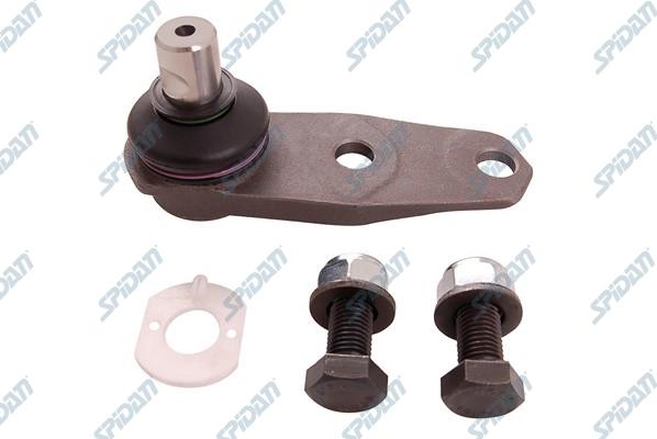 SPIDAN CHASSIS PARTS 50409 - Шаровая опора, несущий / направляющий шарнир www.autospares.lv