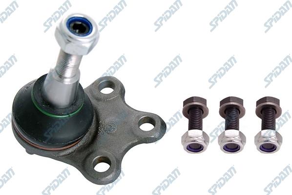 SPIDAN CHASSIS PARTS 50415 - Balst / Virzošais šarnīrs autospares.lv